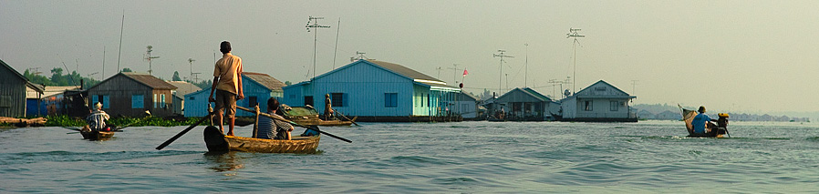 Village de Chau Doc au Vietnam - Photo de Julien Lebreton