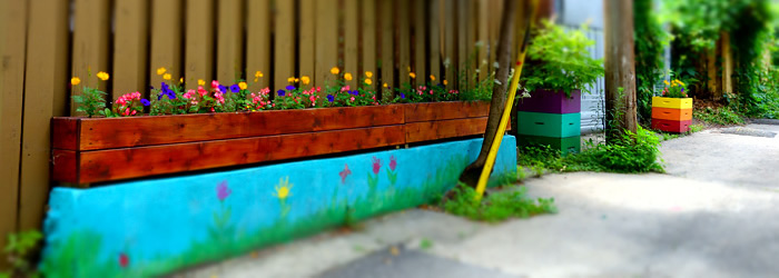 Hochelaga - Photos des ruelles vertes de Montreal par Julien Lebreton